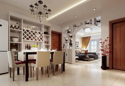 現代家居收納餐廳整體酒柜設計效果圖- 維客網裝修效果圖