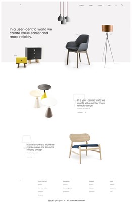 現(xiàn)代時尚設(shè)計網(wǎng)產(chǎn)品詳情頁