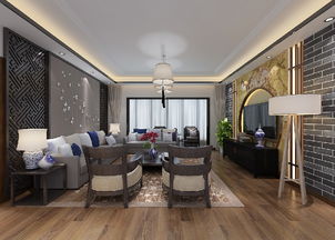 180平中式現(xiàn)代三居裝修效果案例 朗詩裝修實(shí)景圖賞析 土巴兔家居室內(nèi)裝修設(shè)計(jì)效果圖